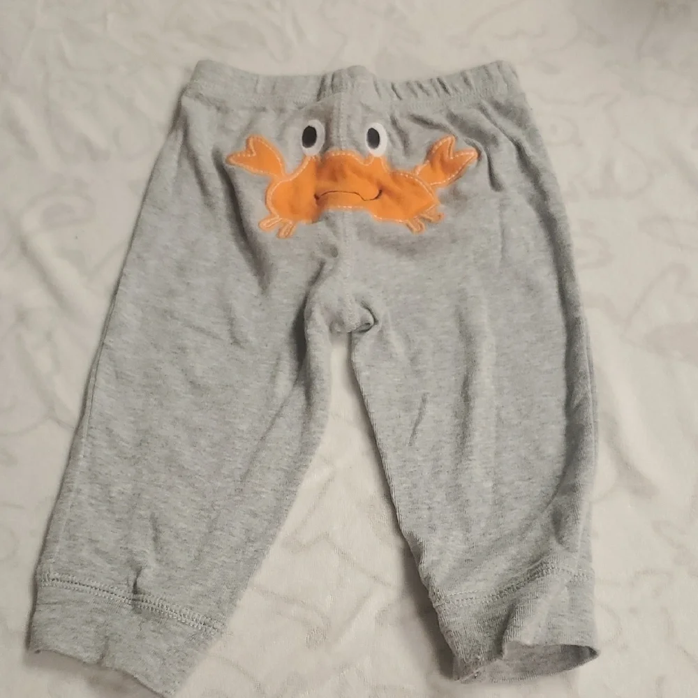 🐻 Carter's Gray Sweatpants Relaxed Fit Joggers